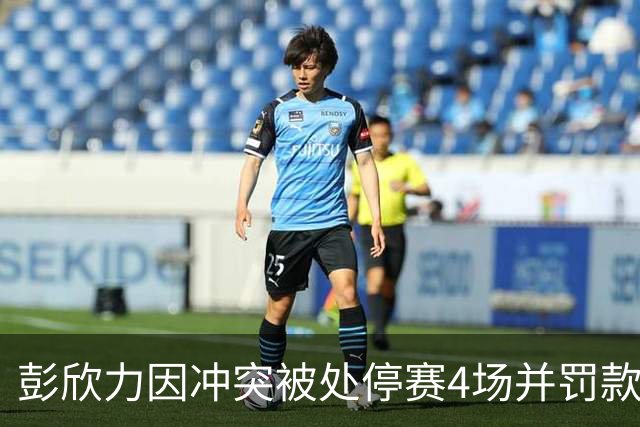 彭欣力因冲突被处停赛4场并罚款4万元