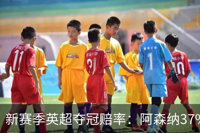新赛季英超夺冠赔率：阿森纳37%居首，曼城27%第2，利物浦曼联3-4