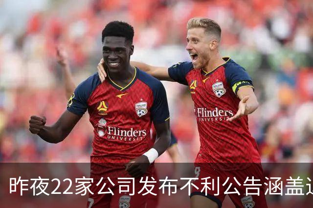 昨夜22家公司发布不利公告涵盖退市与减持消息