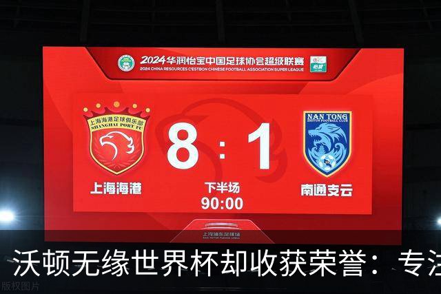 沃顿无缘世界杯却收获荣誉：专注水晶宫的未来与梦想