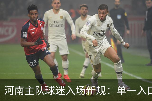 河南主队球迷入场新规：单一入口及禁带物品