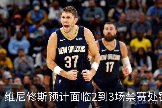 维尼修斯预计面临2到3场禁赛处罚